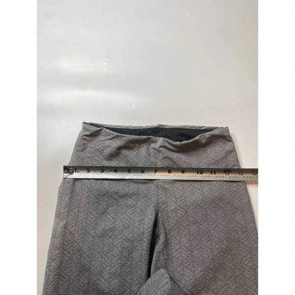 Prana Gray Geometric Pattern Textured Athletic Pants Size XS - Picture 6 of 9